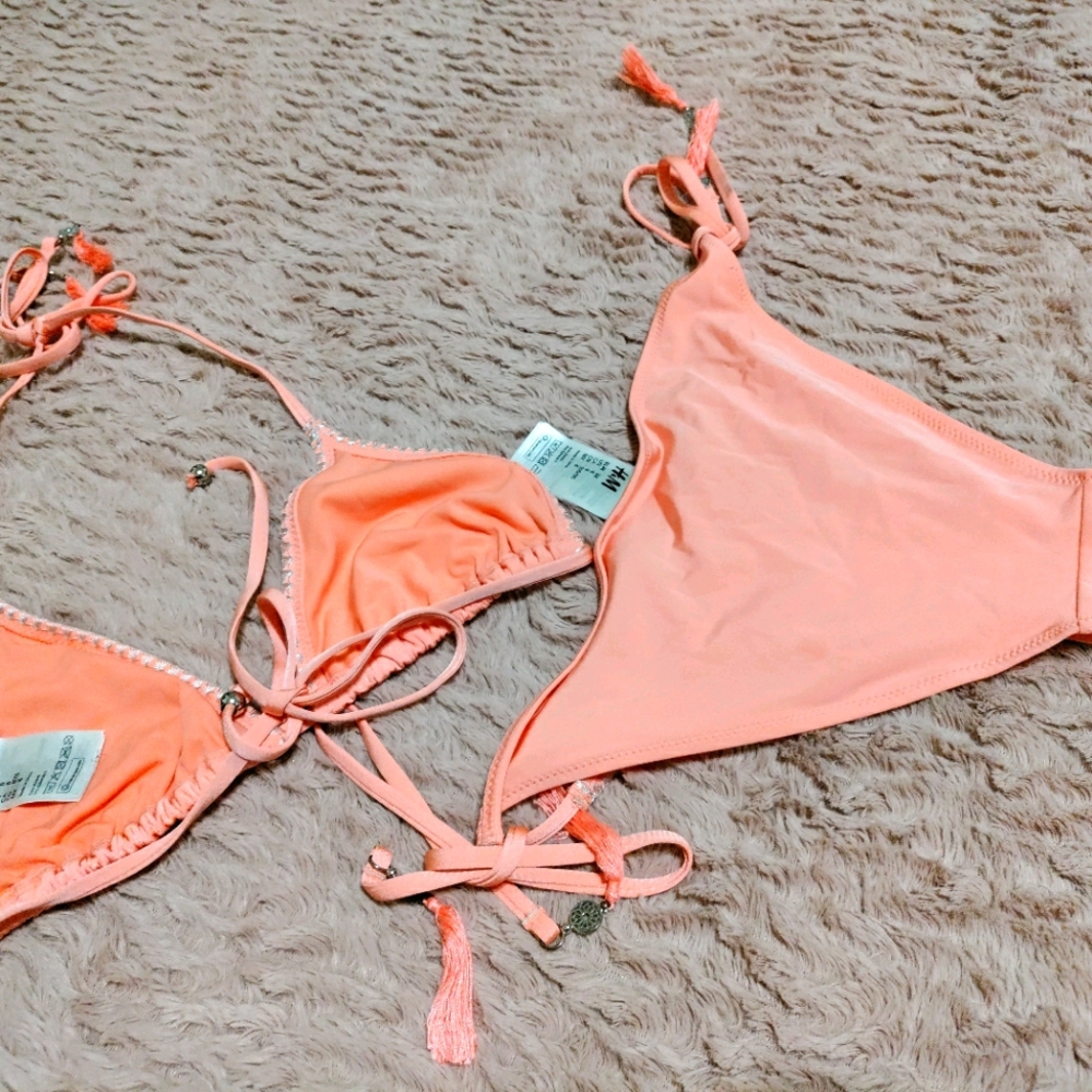 H&M peachy 🍑 bikini - Picture 6 of 7